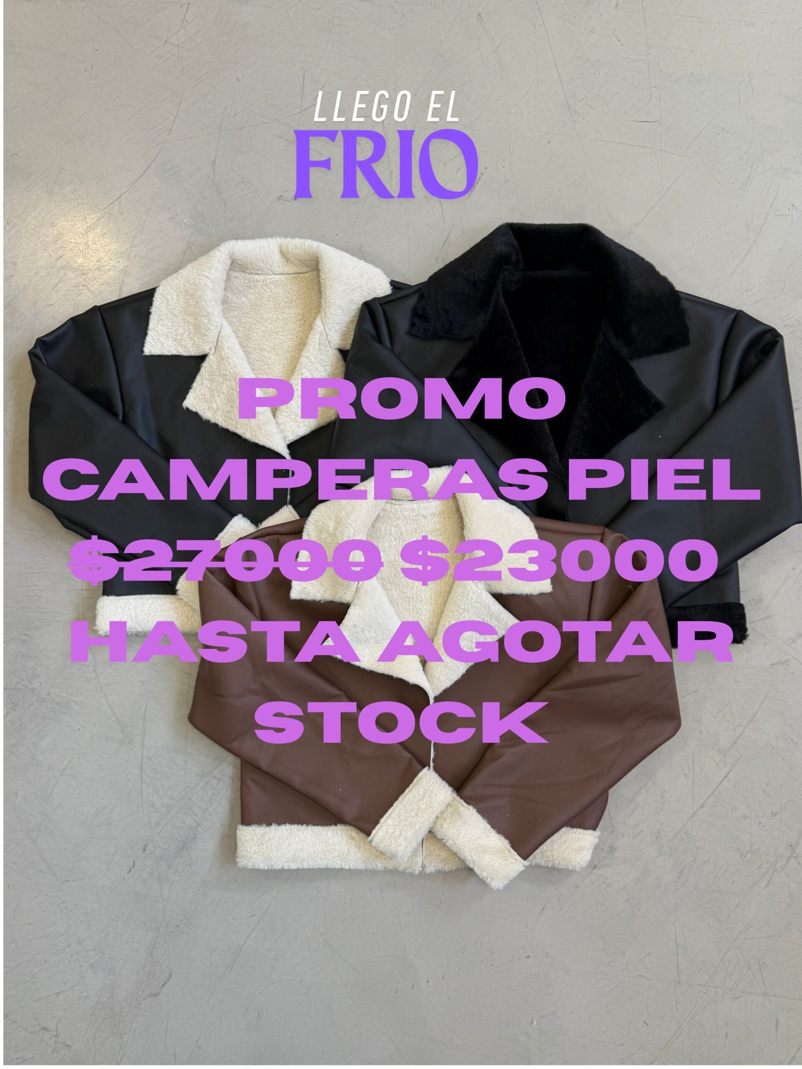 CAMPERA CUERINA PIEL
