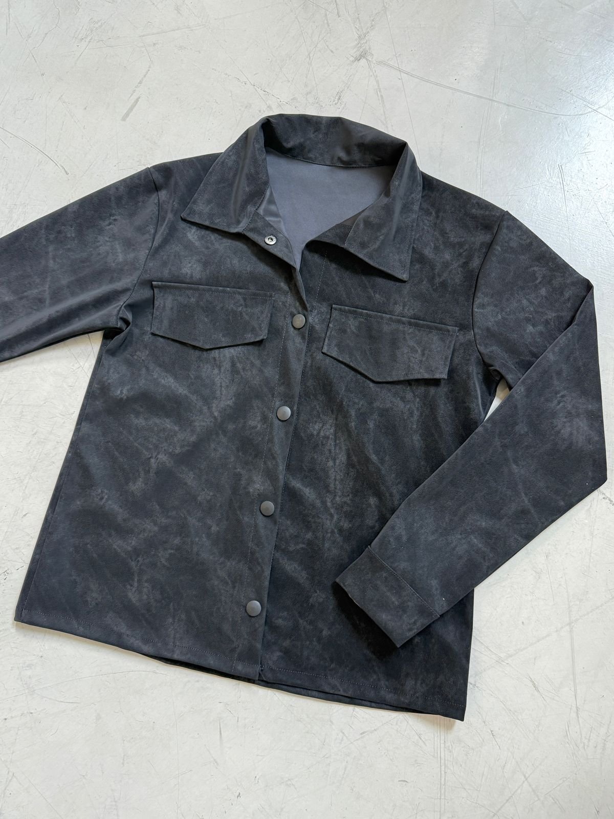 CAMISACO CUERINA GAMUZADA