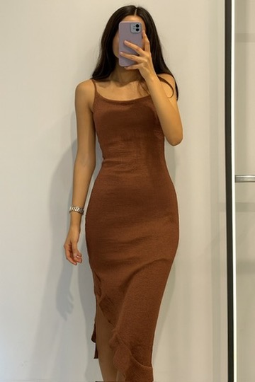 VESTIDO HAWAI LARGO VOLADO ESPALDA CRUZADA