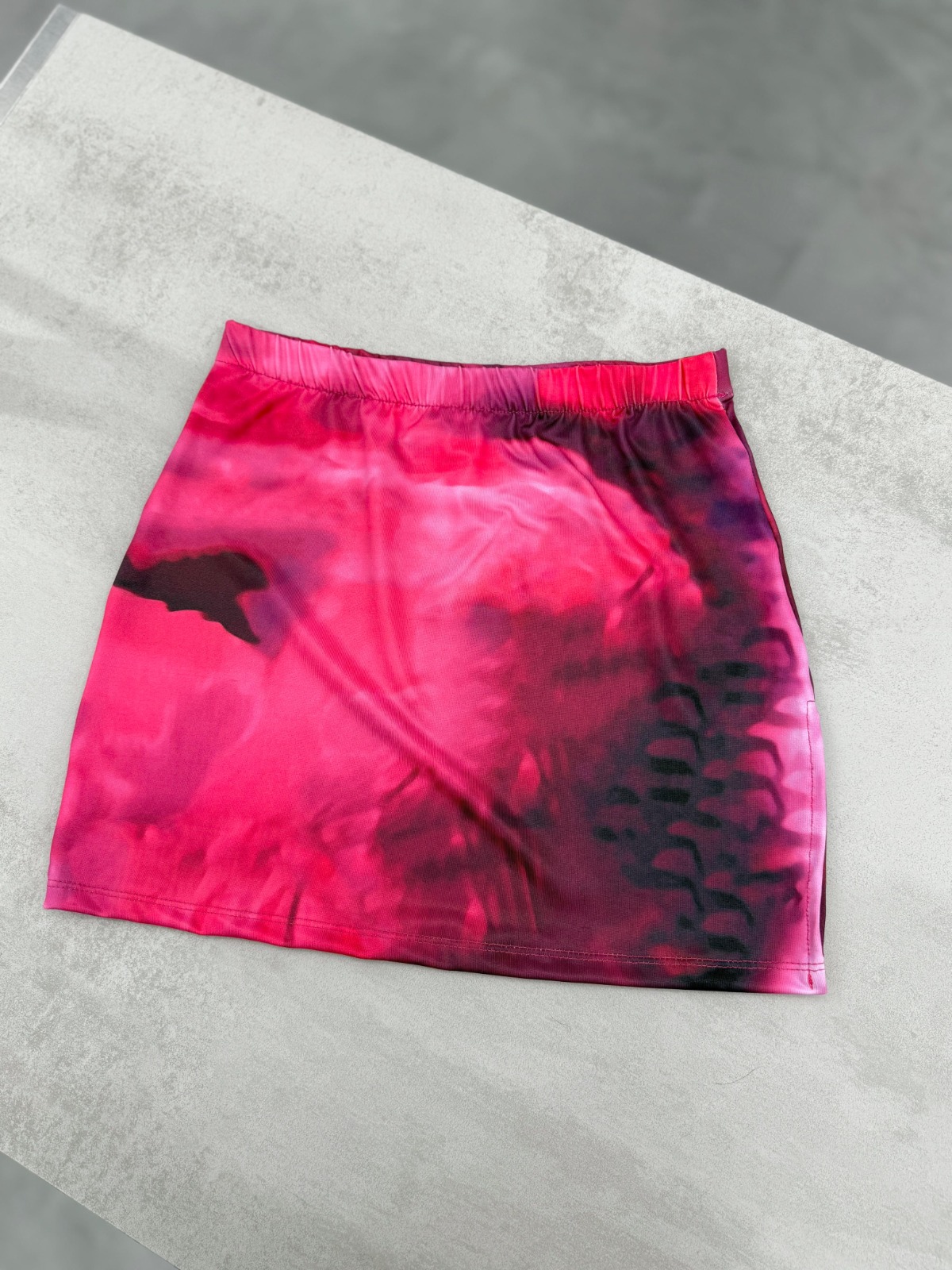 POLLERA MICROFIBRA ESTAMPADA