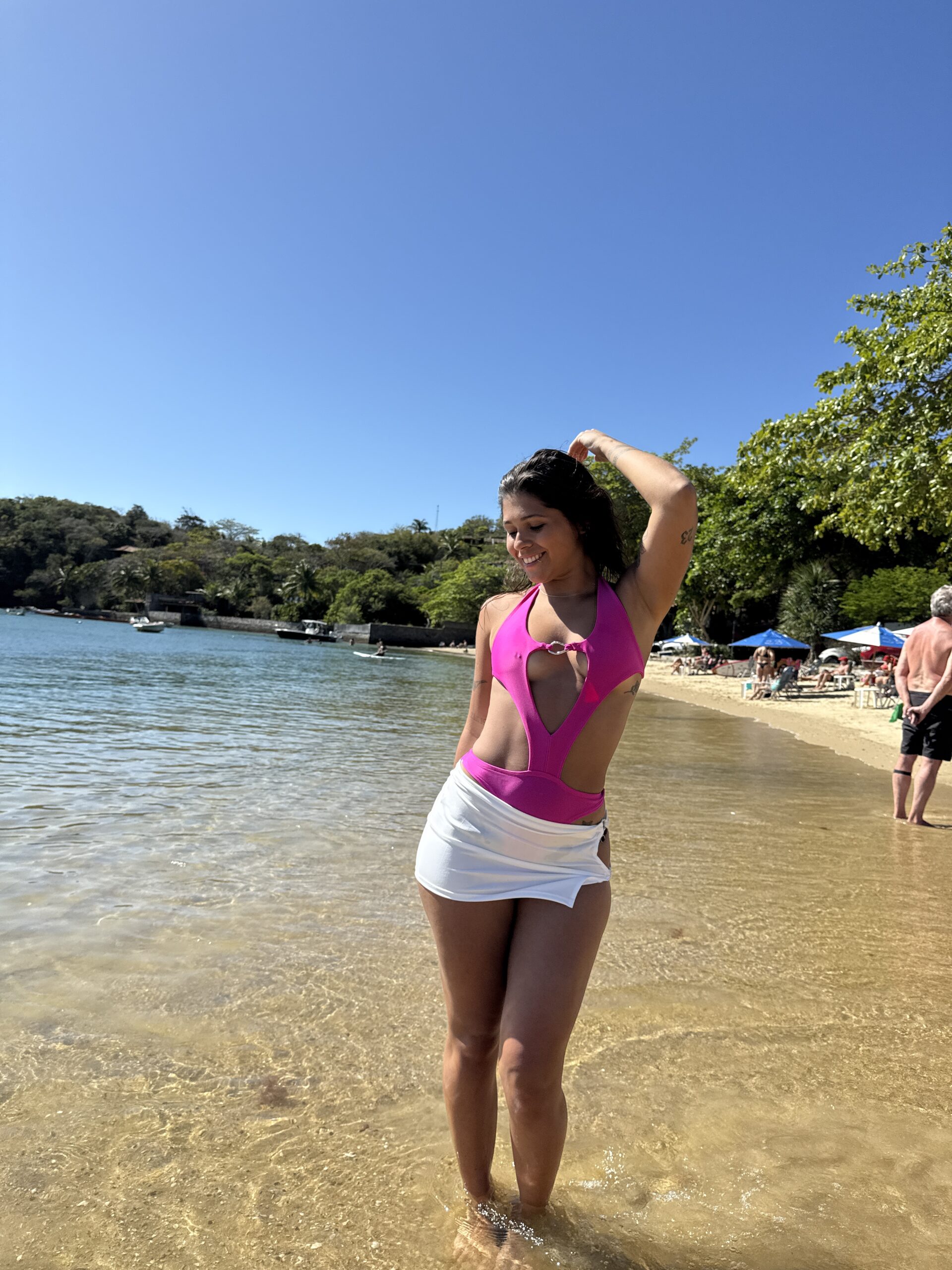 BODY LYCRA UV CON ACCESORIO MEDIO