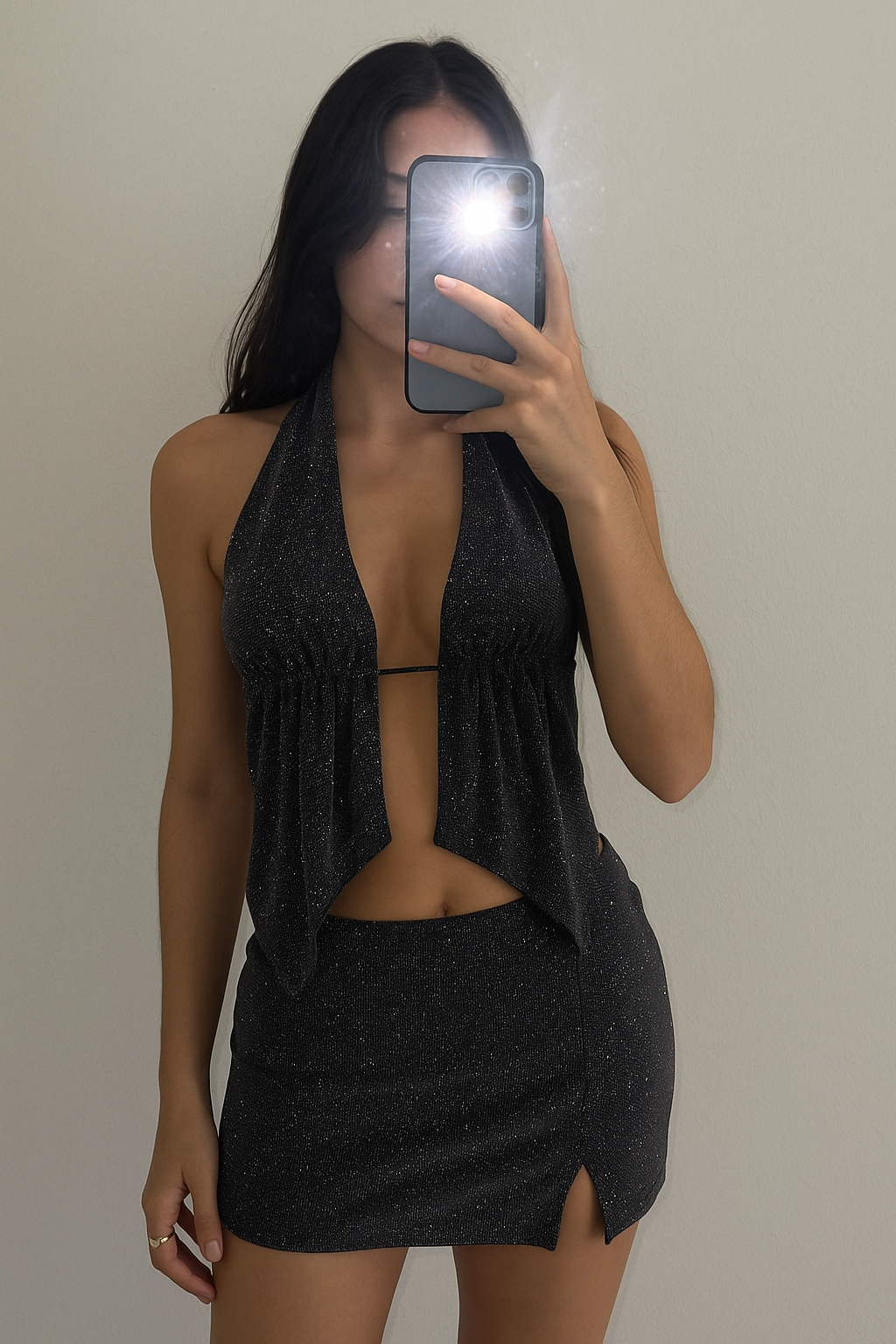 POLLERA GLITTER TAJO