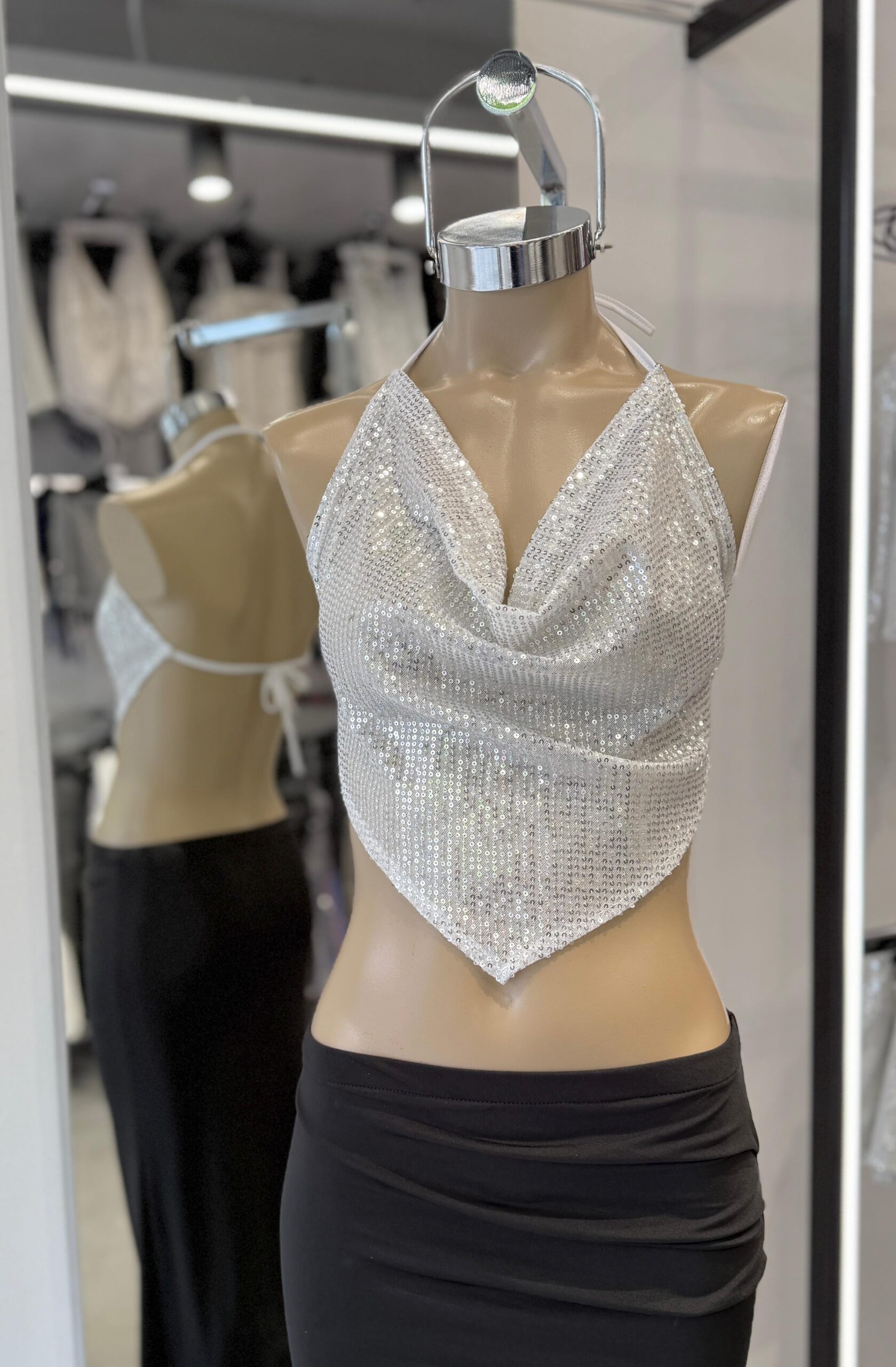 TOP LENTEJUELA BUCHE