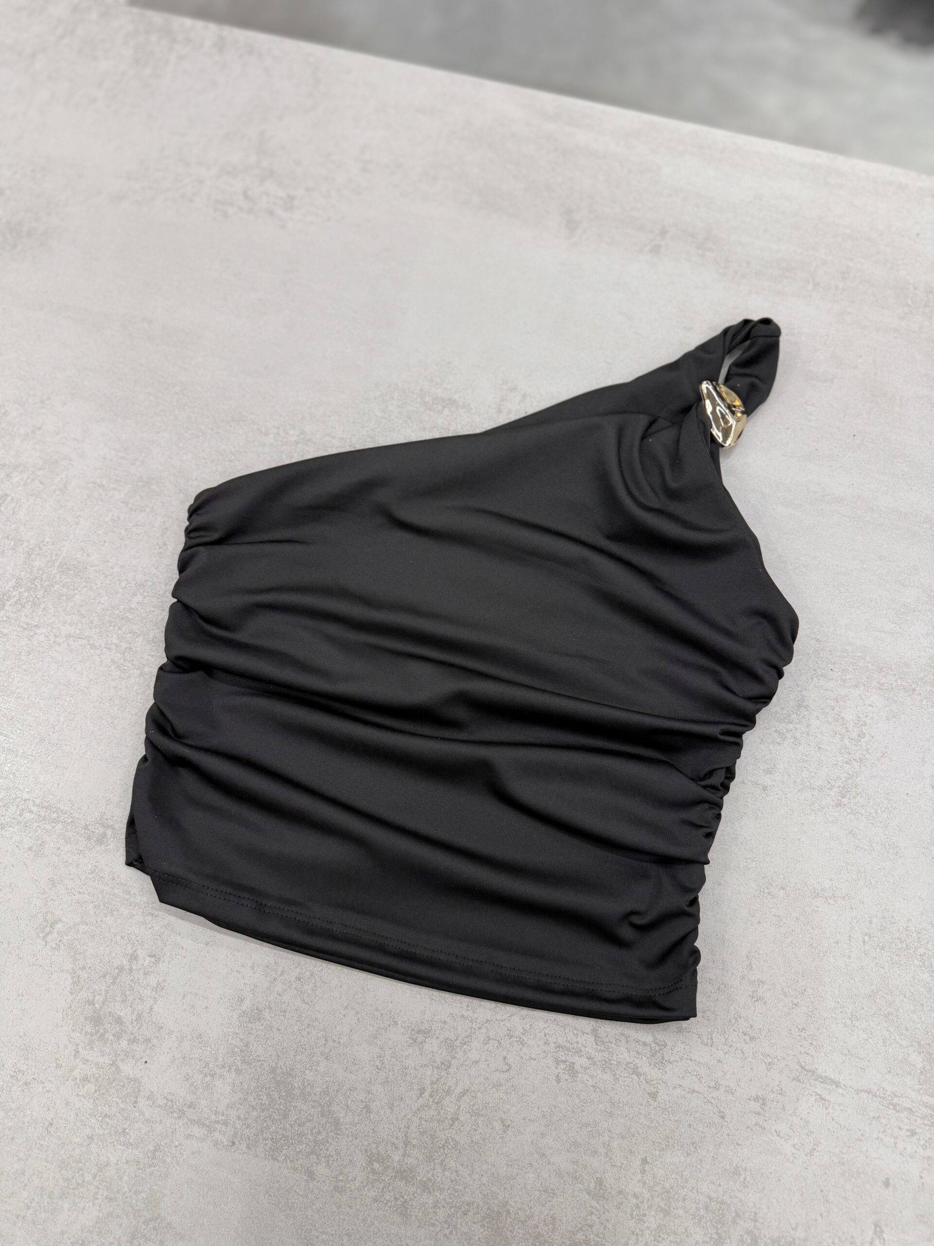 TOP MICROFIBRA IRREGULAR HEBILLA ANI