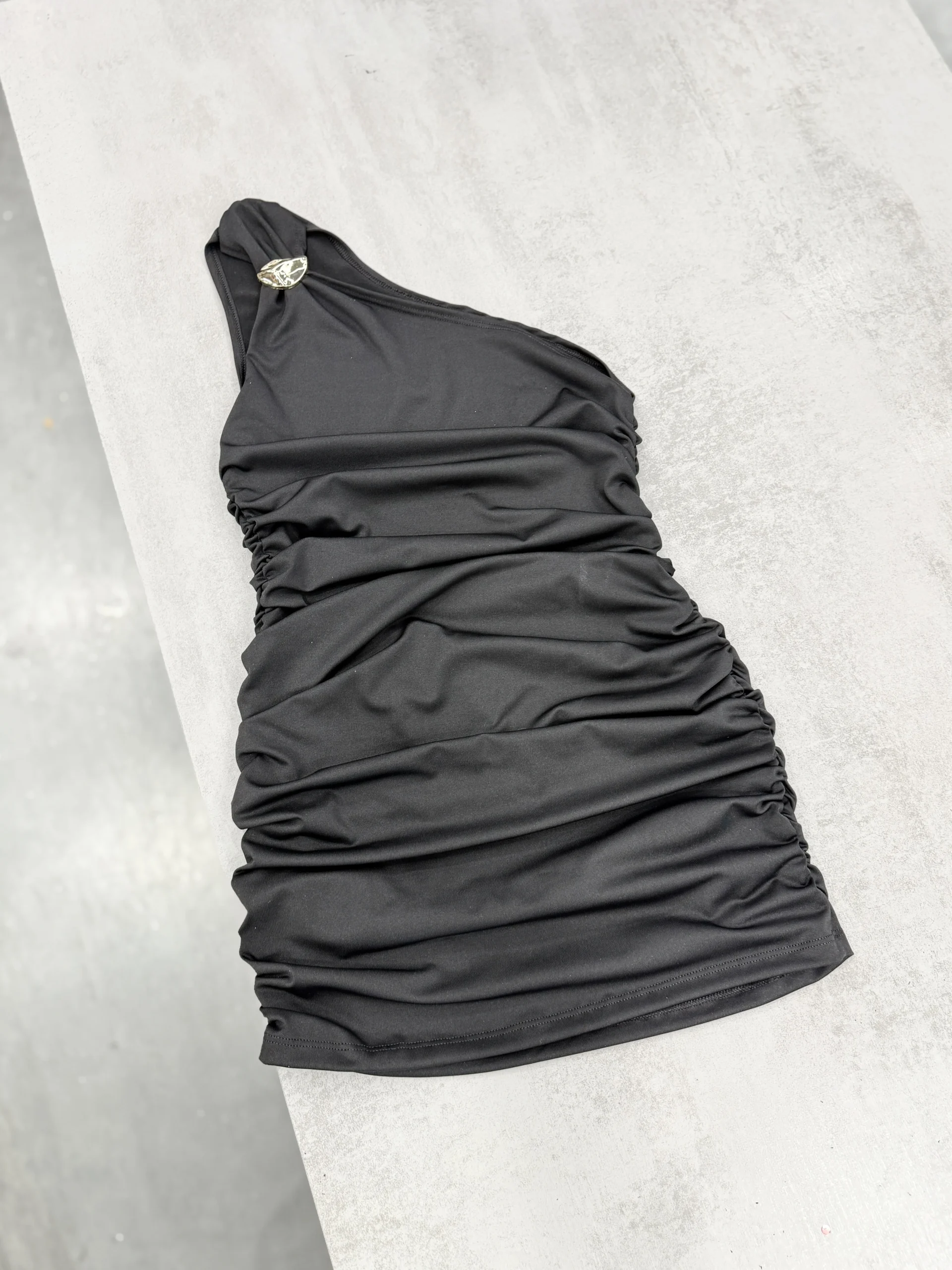 VESTIDO MICROFIBRA IRREGULAR ANI