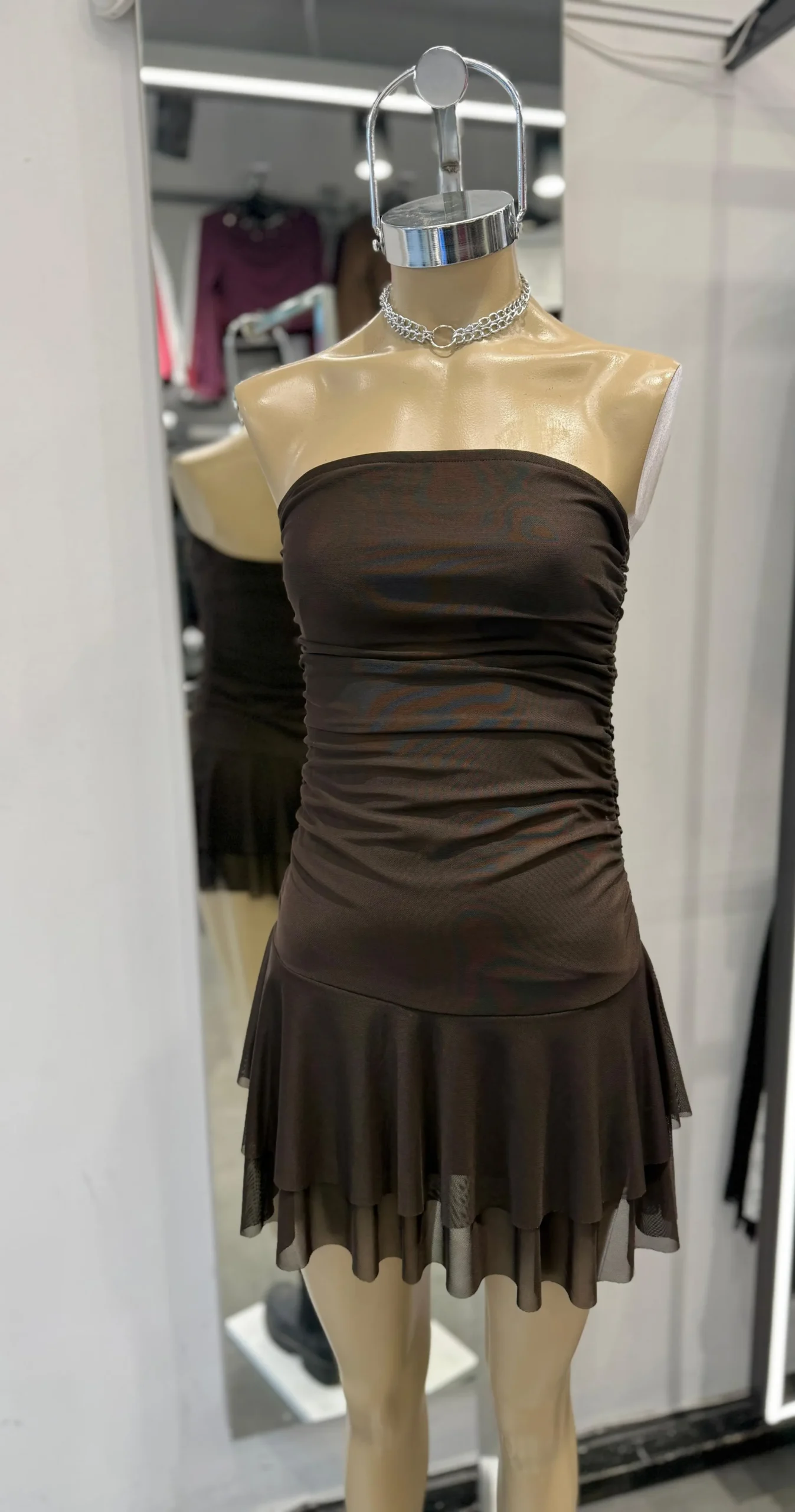 Alternative view of VESTIDO TUL VOLADOS