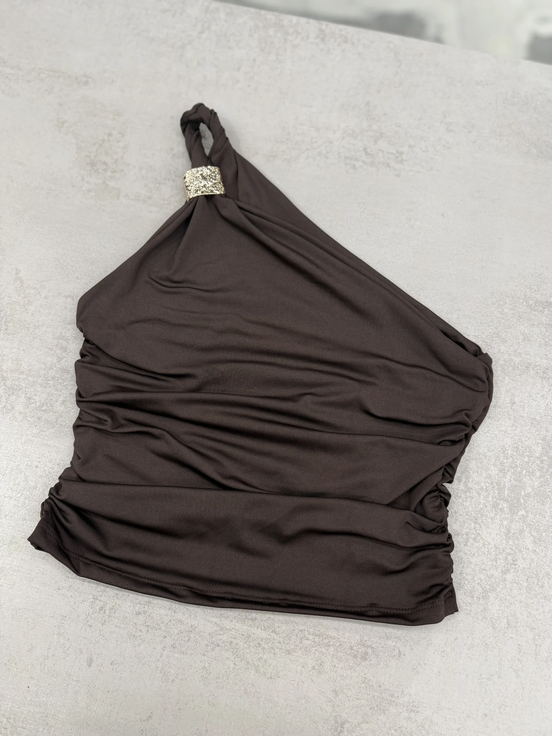 Alternative view of TOP MICROFIBRA IRREGULAR CAROL