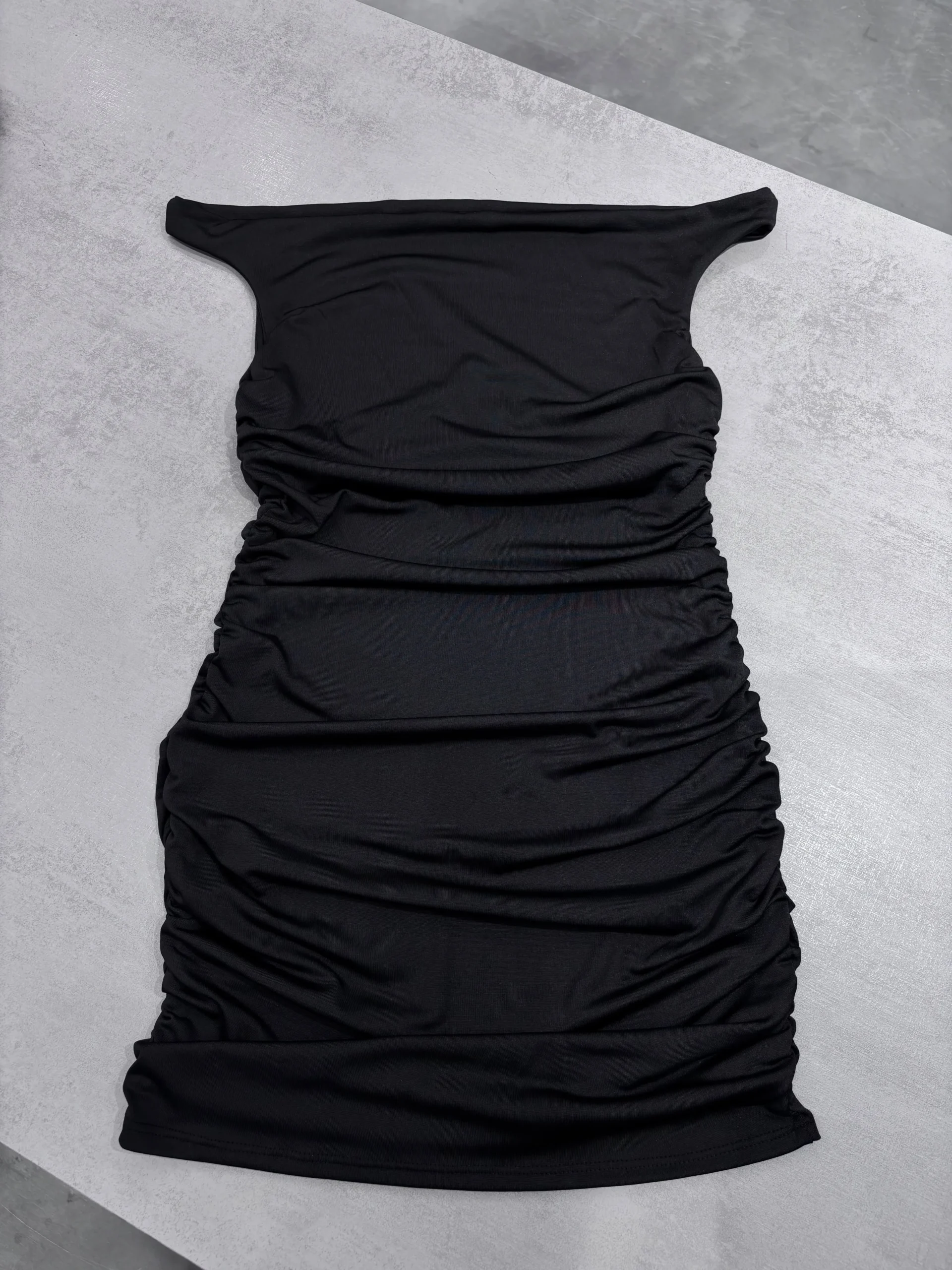 VESTIDO MICROFIBRA CUELLO BOTE - Image 4