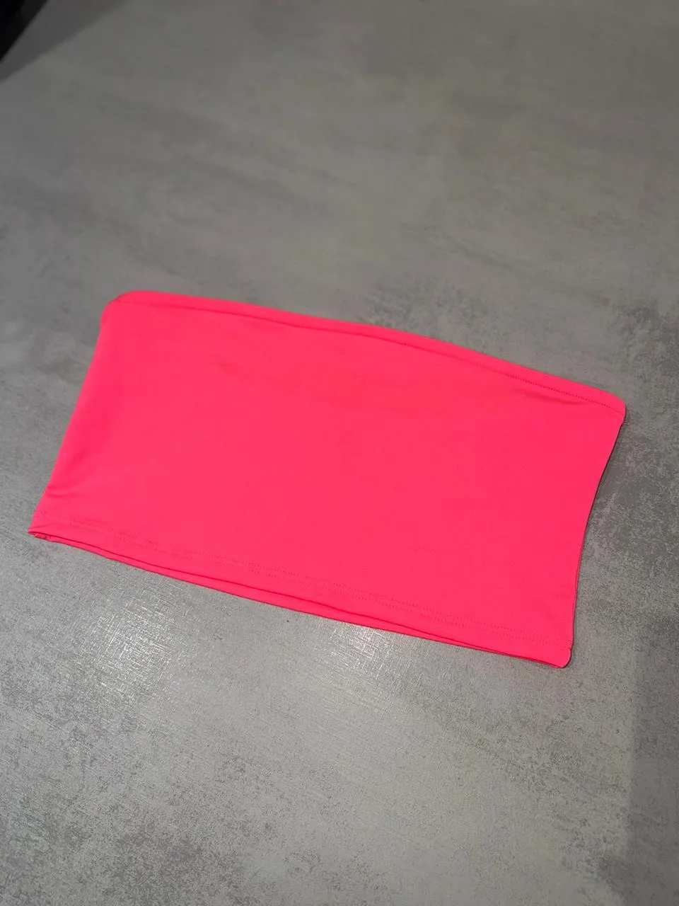 STRAPLESS MICROFIBRA FLUO
