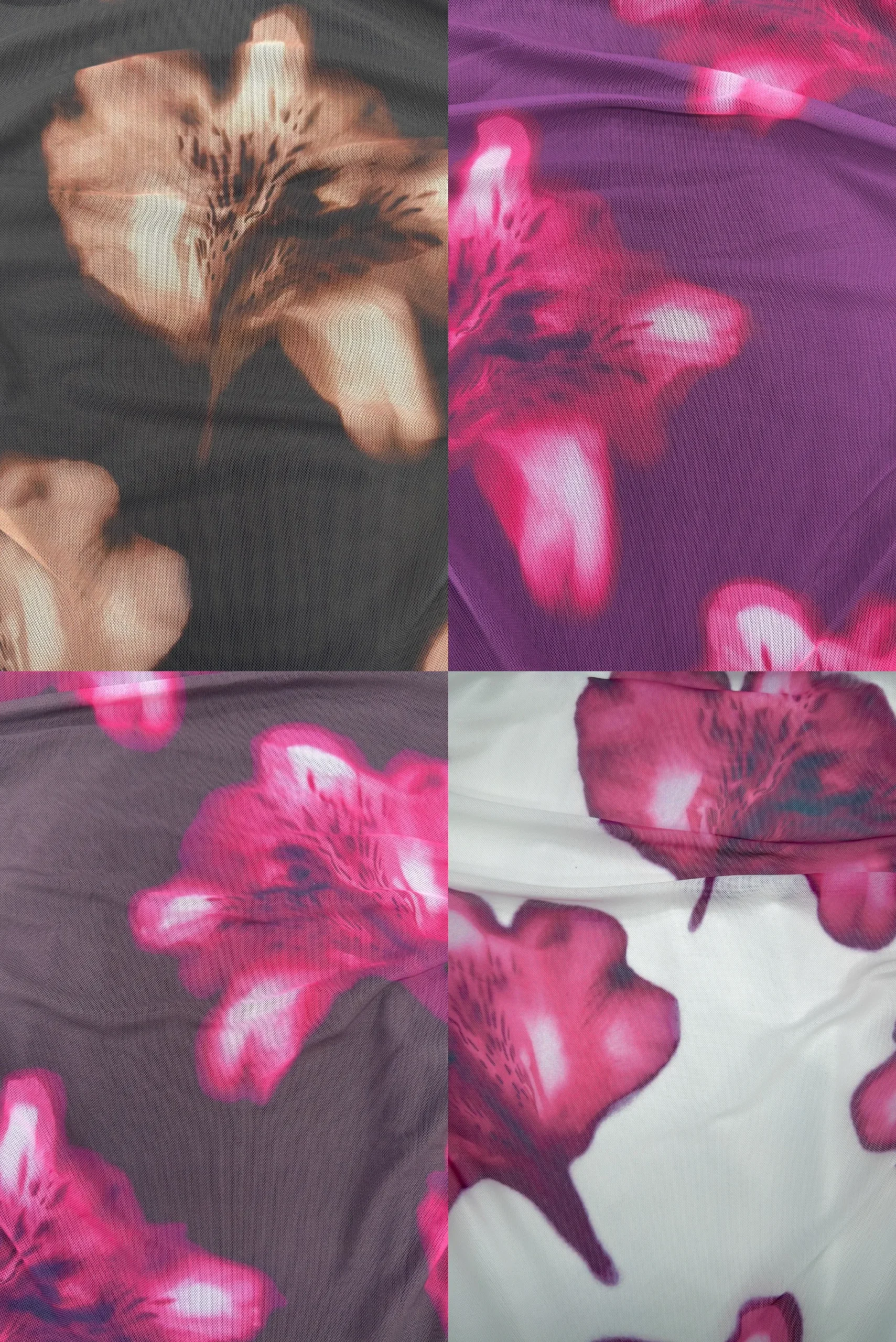 VESTIDO TUL FLOR EN V - Image 5