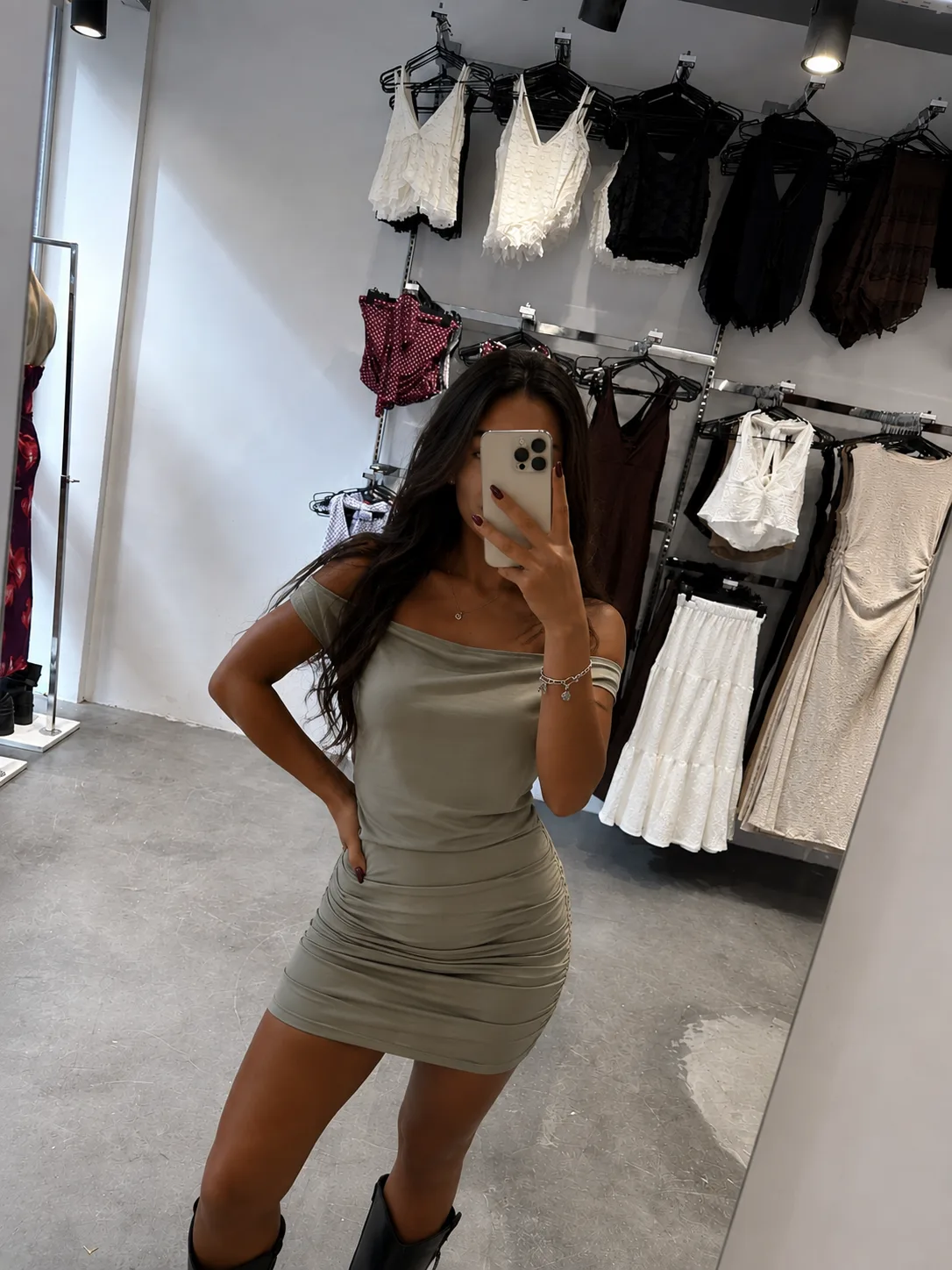 VESTIDO MICROFIBRA BOTE/BUCHE