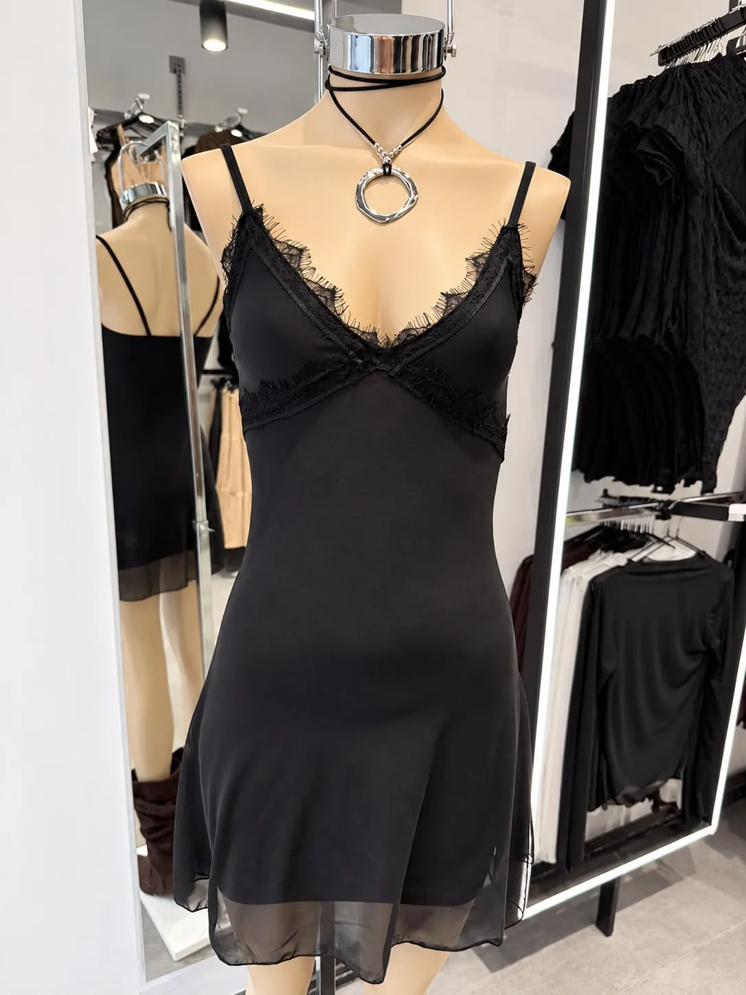 VESTIDO TUL PUNTILLA - Imagen 2