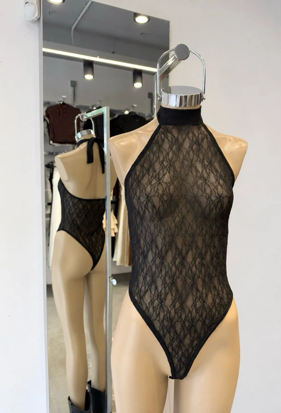 Alternative view of BODY ENCAJE HALTER