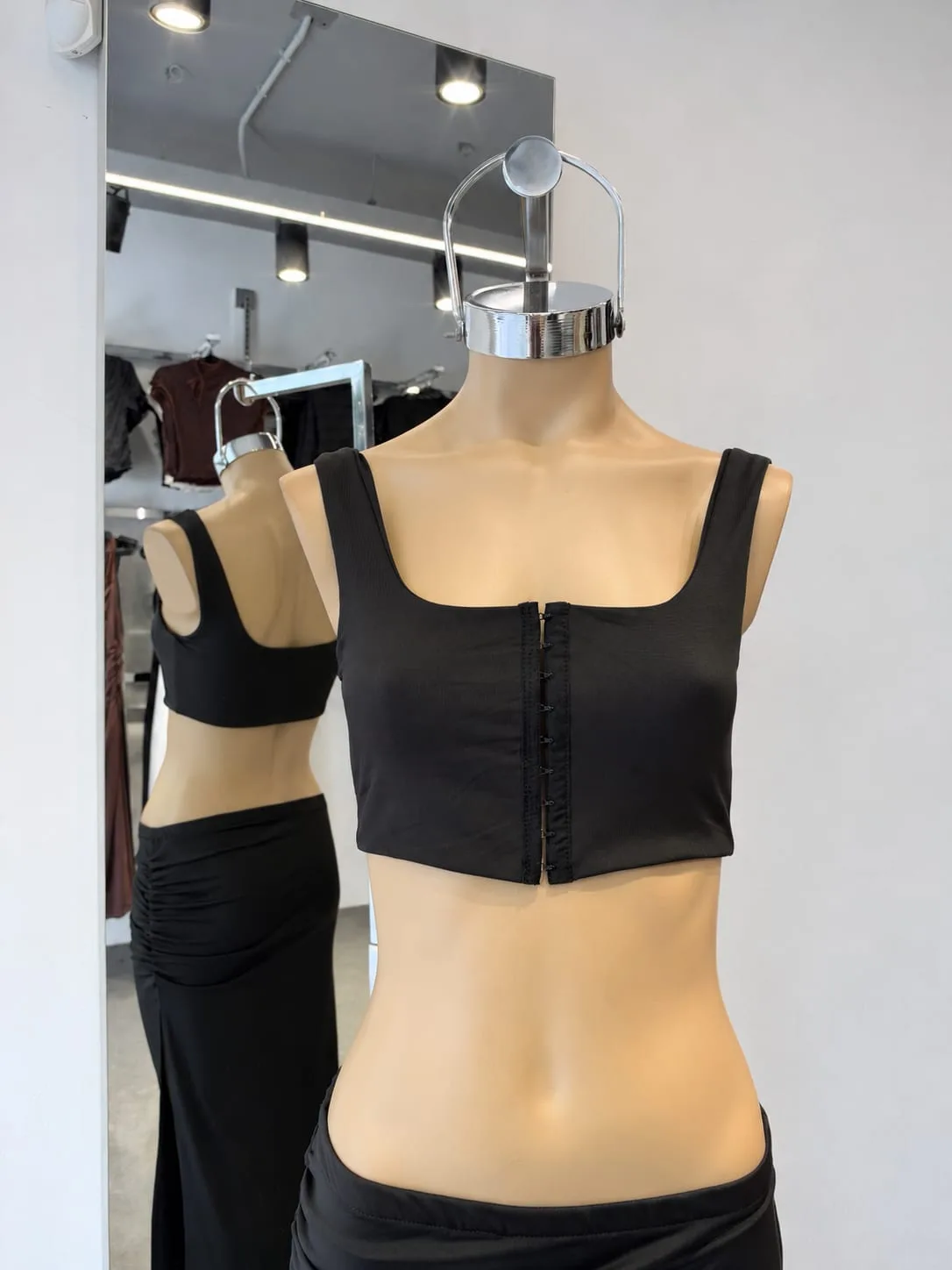 Alternative view of TOP MICROFIBRA CORSET BASICO