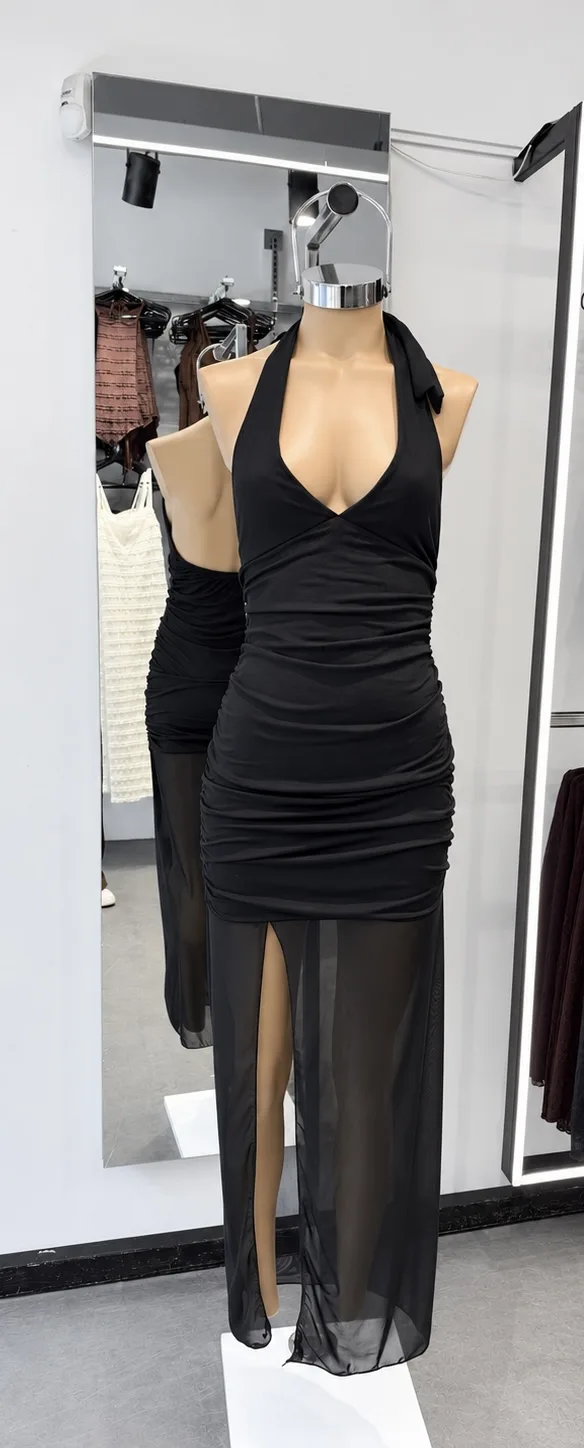 Alternative view of VESTIDO TUL LARGO MARILYN